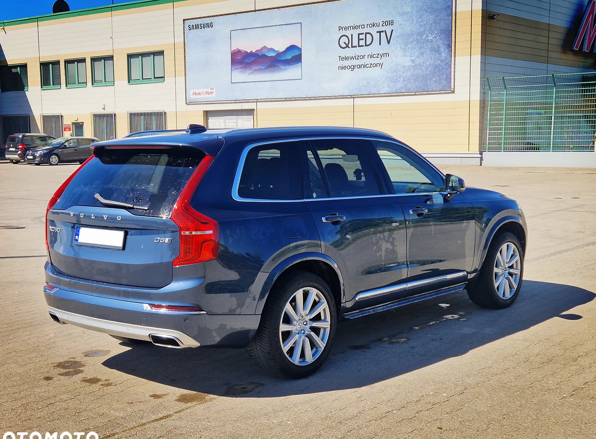 Volvo XC 90 cena 129900 przebieg: 186723, rok produkcji 2017 z Ząbki małe 191